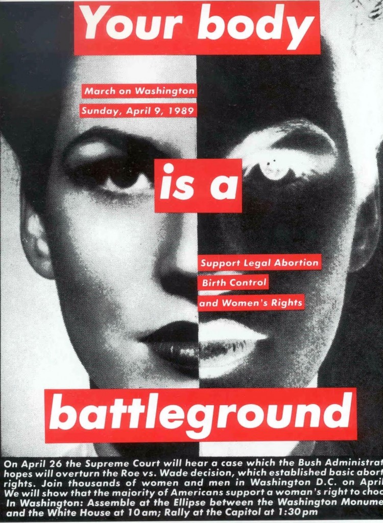 Image by Barbara Kruger, 1989