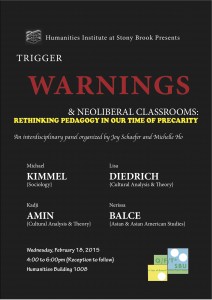 Trigger Warnings Panel poster red copy small