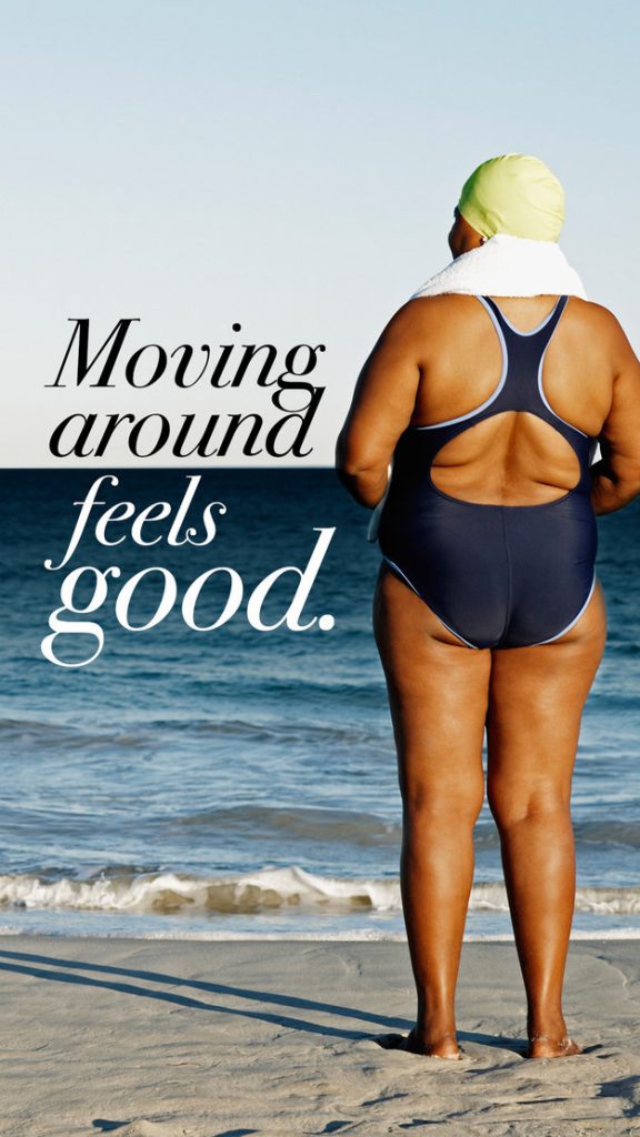 fitspo - moving around feels so good