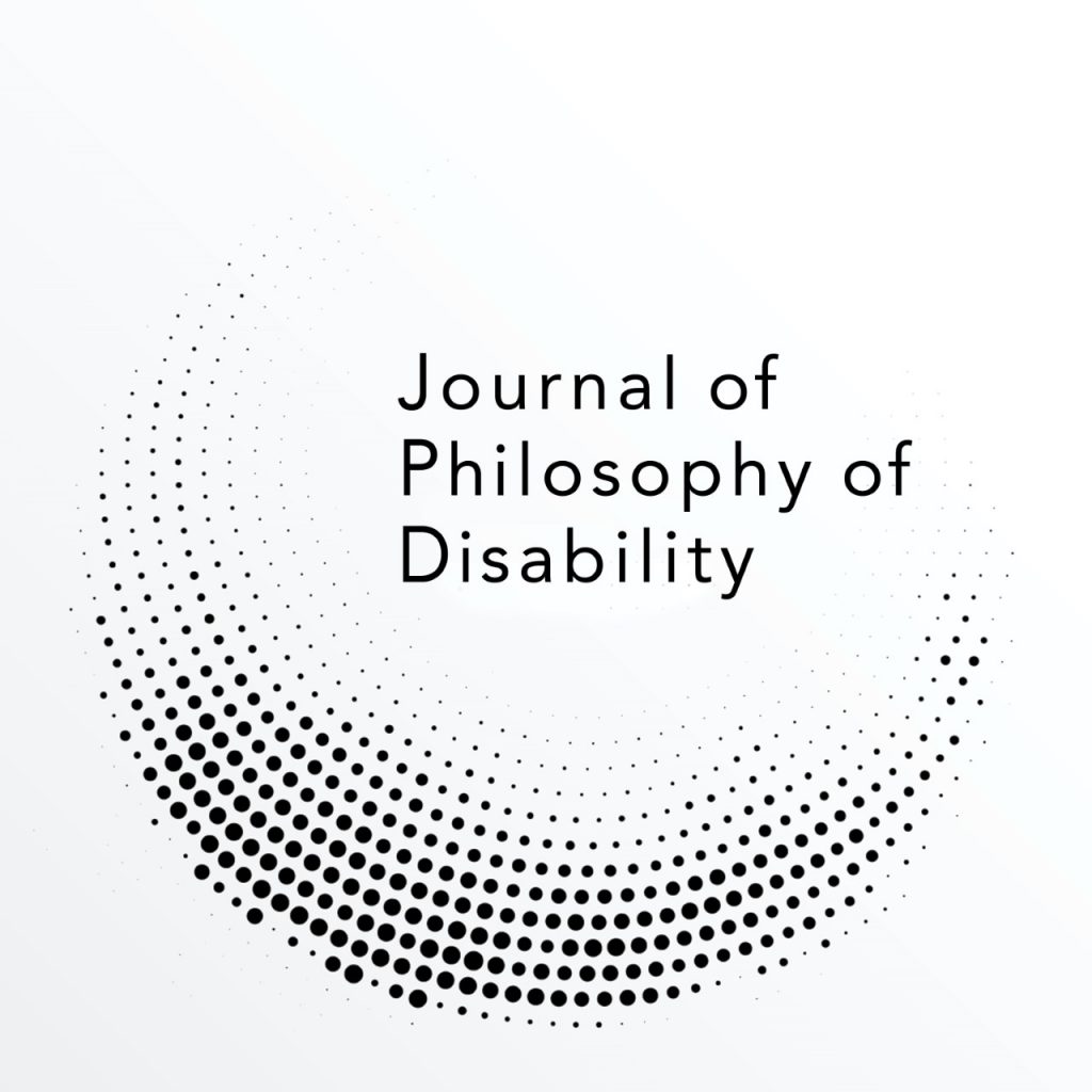 The logo of the Journal of Philosophy of Disability